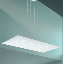 POP SOSPENSIONE 90X45 12LED 67W 2700K  BIANCO