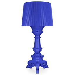 G9077BL Kartell Bourgie Mat TL современный настольный светильник синий