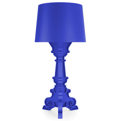 G9077BL Kartell Bourgie Mat TL современный настольный светильник синий