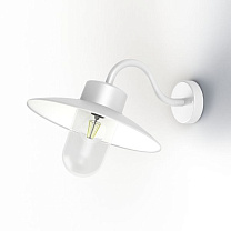 Belcour N° 1; Clear glass E27 60W; White