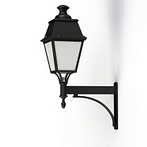 Avenue 4 N° 4; Opal PMMA E27 105W; Dark black
