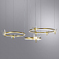 A2187LM-3GO Arte Lamp Darcy подвесная люстра LED 1х170W 9000Lm 3000-6000K — фото 1