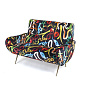 SE16092 Seletti Toiletpaper - Furniture Двухместный диван из туалетной бумаги - Змеи — фото 2