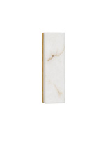 Brass Gold Steel, Aluminium Imitated Alabaster LED 7 Watt 220-240 Volt 393Lm IP20 3000K L:7.5 W:8.5 H:32 cm