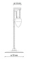 B&amp;W Регулируемый керамический подвесной светильник FERROLUCE PID386817