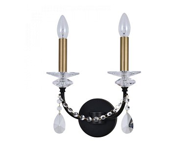 Бра Newport Anastasiya 3972/A black+brass