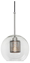 LOFT2567-B Loft It Hexagon спот с металлической решеткой и никелевым корпусом