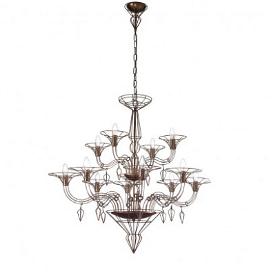 Metal Lux Dedalo SP 12L люстра с 12 лампами патинированный 192.112.06