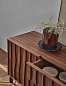 Буфет Masai Porada с волнистым резным фасадом MASAI-CREDENZA-L0N0AC-PEWTER — фото 2