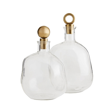 4789 Frances Decanters, Set of 2 Arteriors