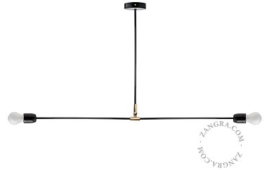 Потолочный светильник Zangra Pure Porcelain 036.038 на двух штангах