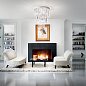 Потолочный светильник Carlton PL8 Ideal Lux 168920, хром — фото 1