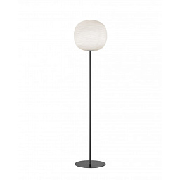 FN274013EN_10 Foscarini Gem напольный светильник с матовым шарообразным плафоном на металлическом основании