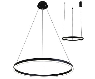 Подвесной светильник Kink Light Тор черный d60 08213,19A(3000K)