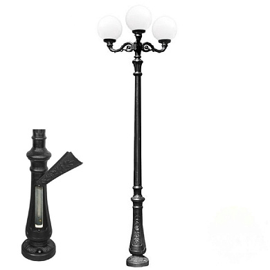 Парковый фонарь Fumagalli NEBO ADAM/GLOBE 300 3L
