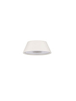 Sandy White Die-Casting Aluminium & Polycarbonate Frost LED 1.60 Watt 147Lm 3.700Volt 3000K IP54 D: 6.4 H: 2.4cm