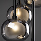 FR5435PL-05B1 Freya Shimmer Подвесной светильник 25W лм Черный — фото 3