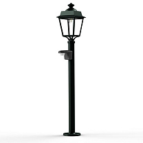 Place des Vosges 1 Évolution N° 9; Clear PMMA E27 60W Detector; Slate grey