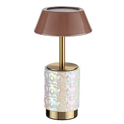 5454/6TL Odeon Light Lulu аккумуляторная настольная лампа с керамическим основанием