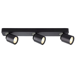 348171 Deko light Librae потолочный спот с тремя источниками света, чёрный