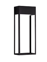 Sandy Black Aluminium & Stainless Steel LED 20Watt 220-240Volt 1545Lm 3000K IP65 L:16 W:9 H:40 cm