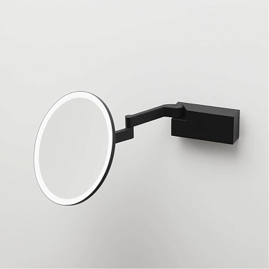 0123160 Decor Walther Vision зеркало с подсветкой черный матовый