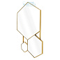 111663 Mirror Hexa gold finish Eichholtz