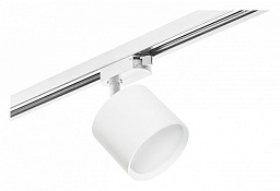 R1T3486 Lightstar Rullo одноламповый трековый светильник белого цвета для однофазного шинопровода