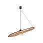 68590-70 Faro COSTAS Black/rattan pendant lamp ø1000 потолочный светильник матовый черный — фото 6