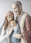 Фарфоровая статуэтка Святого семейства Blessed Family Lladro 01009218 — фото 2