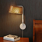 7030-WHT-W-EUC Owalo Secto Design настенный светильник — фото 3