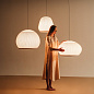 747524/13 Vibia Knit подвесной светильник бежевый — фото 3