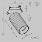 C110CL-01-GU10-W Maytoni Calipso Встраиваемый светильник 10W Белый — фото 1