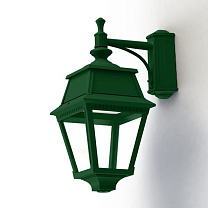 Avenue 2 N° 4; Clear glass Built-in LED 2700°K warm white 13W; Fir green