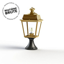 Place des Vosges 1 Tradition N° 6; Clear glass E27 105W; Raw brass