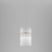 Подвесной светильник DIADEMA BG CRYSTAL MATT BRONZE 2 L23CC CE