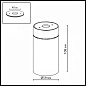 7133/7CL Odeon Light HIGHTECH накладной светильник 7W 75lm 3000K — фото 4