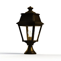 Avenue 2 N° 5; Clear glass E27 105W; Gold patina