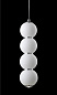 Светильник подвесной Crystal Lux DESI SP4 CHROME/WHITE — фото 1