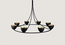 Black with Bright Gold