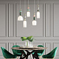 4861/1D Odeon Light Candy подвесной светильник, 40Вт, зеленый;золото;розовый;светло-зеленый — фото 5