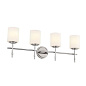 Ali 11.25" 4 Light Vanity Polished Nickel настенный светильник 55143PN Kichler