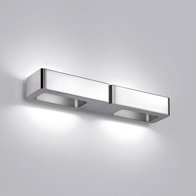 LINGOTTO2LEDBI 2700K Icone Lingotto WALL DOUBLE WHITE 2700K Накладное бра