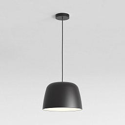 1456009 Astro lighting Taiko подвесной светильник с полусферическим плафоном матовый чёрный