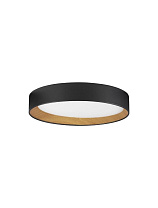Triac Dimmable Sandy Black Aluminium Wood & Acrylic LED 40 Watt 220-240 Volt 2312Lm 3000K IP20 D: 45 H: 8 cm