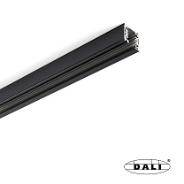 Black universal track 1m DALI