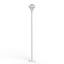 Dallas N° 9; Smoked polycarbonate E27 75W; White