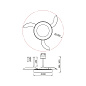 9063 Mantra NISEKO FAN светильник с вентилятором 50W 5500lm 2700-5000K — фото 8
