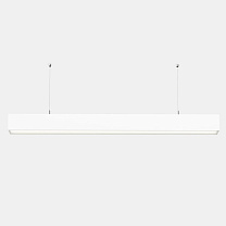 Lineal lighting system Infinite Pro 1136mm Suspended Hexa-Cell Emergency 31.6W 4000K CRI 80 DALI-2 Grey IP40 1418lm