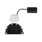 93127 Paulmann Edge Quadro IP44 угловой 88x88 мм Монета 6 Вт 470 лм 230 В диммируемый 2700 К черный — фото 5